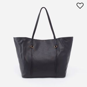 Hobo leather tote bag